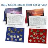 2010 U.S. Mint Uncirculated 28 Coin Mint Set