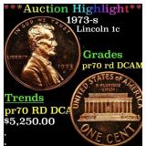 ***Major Highlight*** 1973-s Proof Lincoln Cent 1c