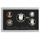 1993 United States Mint Proof Set 5 coins