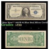 **Star Note** 1957B $1 Blue Seal Silver Certificat