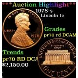 ***Major Highlight*** 1978-s Proof Lincoln Cent 1c