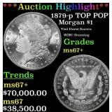 ***Major Highlight*** 1879-p Morgan Dollar TOP POP