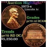 ***Major Highlight*** 1973-s Proof Lincoln Cent 1c