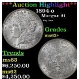 ***Major Highlight*** 1894-o Morgan Dollar $1 Sele