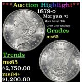 ***Major Highlight*** 1879-o Morgan Dollar $1 ms65