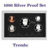 1996 United States Mint Silver Proof Set