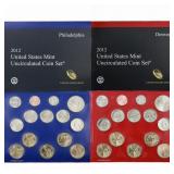 2012 U.S. Mint Uncirculated 28 Coin Mint Set