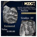 854-1011 AD Habbari Emirate Abbasid Caliphate Silv