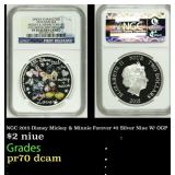 NGC 2015 Disney Mickey & Minnie Forever $2 Silver
