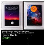 Authentic Space Meteorite Campo Del Cielo Meteor S