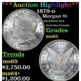 ***Major Highlight*** 1879-o Morgan Dollar $1 ms65
