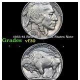 1953 $2 Red Seal United States Note Grades vf++