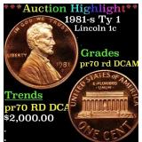 ***Major Highlight*** 1981-s Ty 1 Proof Lincoln Ce