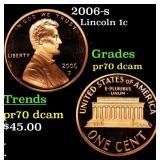 2006-s Proof Lincoln Cent 1c pr70 dcam SEGS
