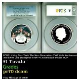 PCGS PCGS  2017-p Star Trek The Next Generation TN