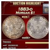 *Highlight* 1883-o Morgan Dollar $1 ms66+ SEGS (fc