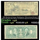 1896 Martha & George Washington "Educational Serie