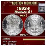 *Highlight* 1882-s Morgan Dollar $1 ms67+ SEGS (fc