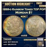 *Highlight* 1899-o Morgan Dollar Rainbow Toned TOP