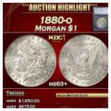 *Highlight* 1880-o Morgan Dollar $1 ms63+ SEGS (fc