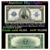 *Highlight* 1923 "Porthole Note" $5 Large Size Sil