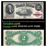 1917 $2 Large Size Legal Tender Note Thomas Jeffer