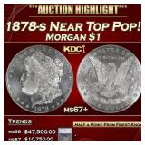 *Highlight* 1878-s Morgan Dollar Near Top Pop! $1