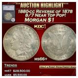 *Highlight* 1880-cc Reverse of 1878 8/7 Morgan Dol