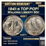*Highlight* 1941-s Walking Liberty Half Dollar TOP