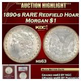 *Highlight* 1890-s Morgan Dollar RARE Redfield Hoa