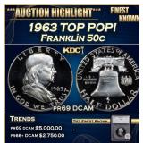 *Highlight* 1963 Proof Franklin Half Dollar TOP PO