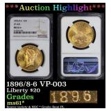 *Highlight* NGC 1896/8-6 Gold Liberty Double Eagle