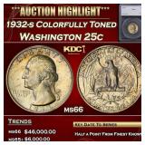 *Highlight* 1932-s Washington Quarter Colorfully T