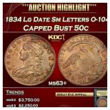 *Highlight* 1834 Lg Date Sm Letters O-104 Capped B