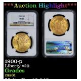 *Highlight* NGC 1900-p Gold Liberty Double Eagle $