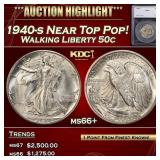 *Highlight* 1940-s Walking Liberty Half Dollar Nea