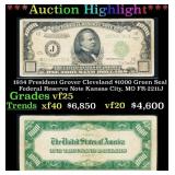 *Highlight* 1934 President Grover Cleveland $1000