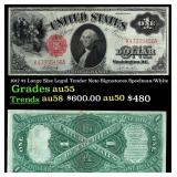 1917 $1 Large Size Legal Tender Note Grades Choice