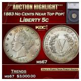 *Highlight* 1883 No Cents Liberty Nickel Near Top