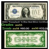 1928A "Funnyback" $1 Blue Seal Silver Certificate