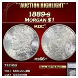 *Highlight* 1889-s Morgan Dollar $1 ms66+ SEGS (fc