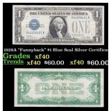 1928A "Funnyback" $1 Blue Seal Silver Certificate