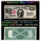 *Highlight* 1880 $1 Red Seal United States Note Gr