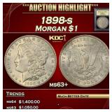 *Highlight* 1898-s Morgan Dollar $1 Select+ Unc US