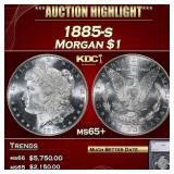 *Highlight* 1885-s Morgan Dollar $1 ms65+ SEGS (fc