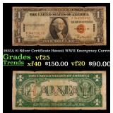 1935A $1 Silver Certificate Hawaii WWII Emergency