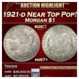*Highlight* 1921-d Morgan Dollar Near Top Pop! $1