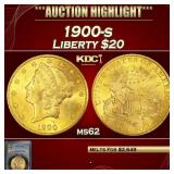 *Highlight* PCGS 1900-s Gold Liberty Double Eagle