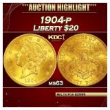 *Highlight* PCGS 1904-p Gold Liberty Double Eagle