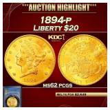 *Highlight* PCGS 1894-p Gold Liberty Double Eagle